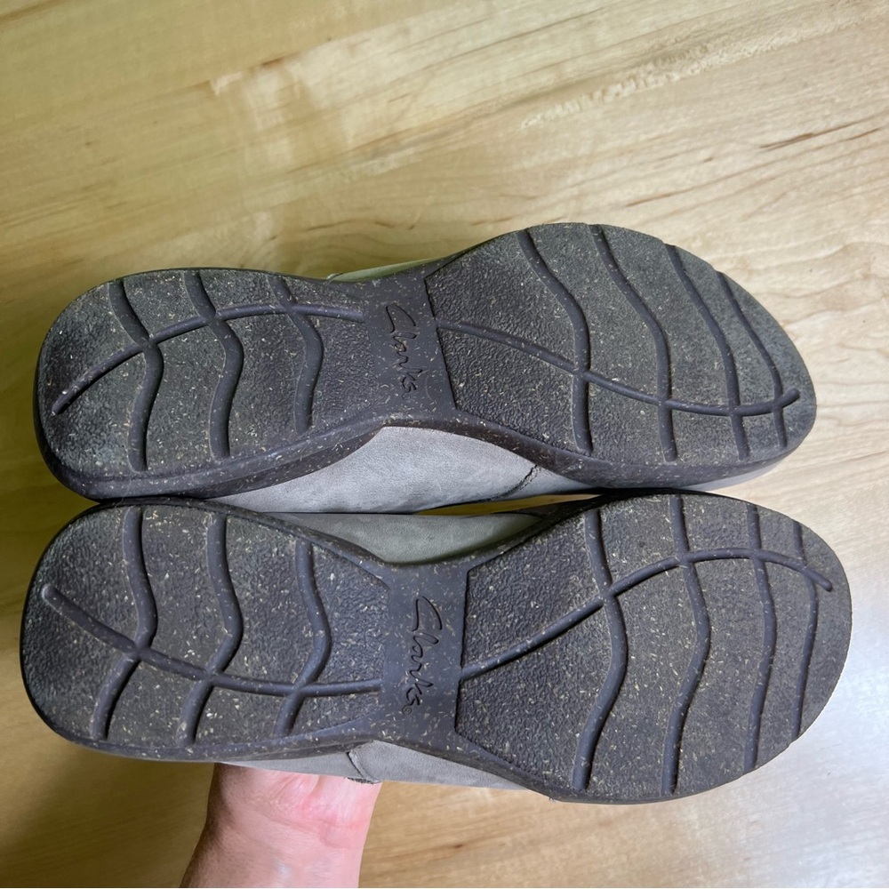 Clark’s Collection Roseville Clogs in Dark Taupe Leather size 9 - Picture 6 of 9